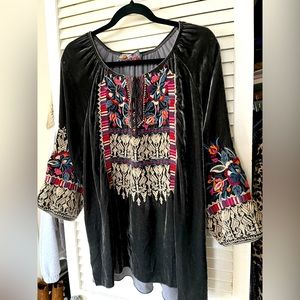 Johnny Was Velvet Top